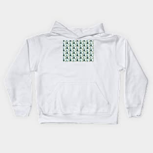 watercolor avocados Kids Hoodie